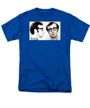 Woody Allen Mug Shot For Film Character Virgil 1969 Sepia - Men's T-Shirt  (Regular Fit)