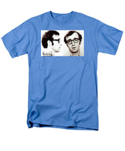 Woody Allen Mug Shot For Film Character Virgil 1969 Sepia - Men's T-Shirt  (Regular Fit)