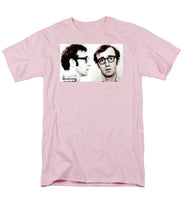 Woody Allen Mug Shot For Film Character Virgil 1969 Sepia - Men's T-Shirt  (Regular Fit)