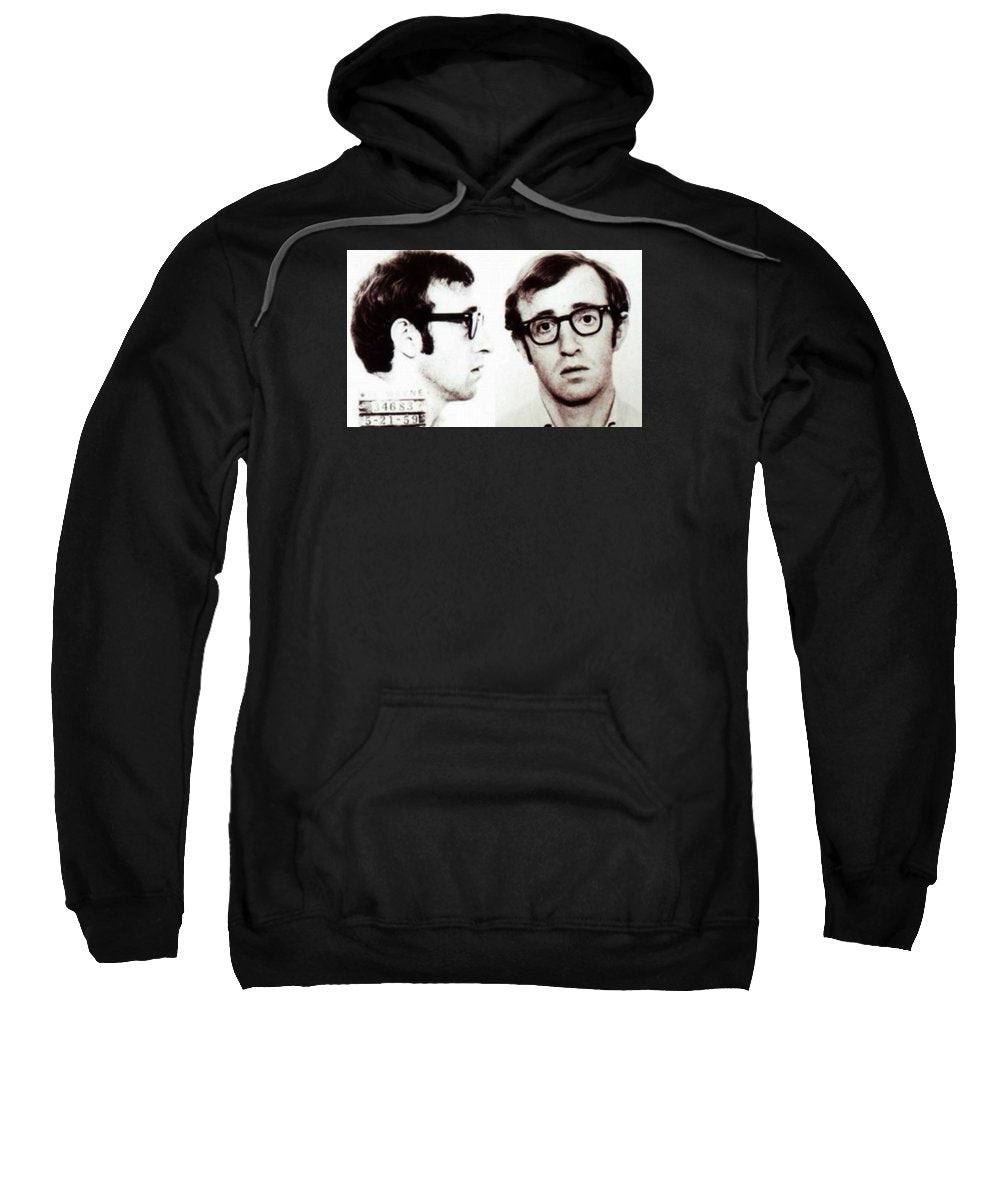 Woody Allen Mug Shot For Film Character Virgil 1969 Sepia - Sweatshirt
