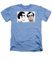 Woody Allen Mug Shot For Film Character Virgil 1969 Sepia - Heathers T-Shirt