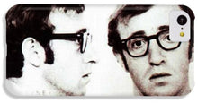 Woody Allen Mug Shot For Film Character Virgil 1969 Sepia - Phone Case