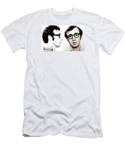 Woody Allen Mug Shot For Film Character Virgil 1969 Sepia - Men's T-Shirt (Athletic Fit)