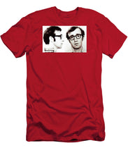 Woody Allen Mug Shot For Film Character Virgil 1969 Sepia - Men's T-Shirt (Athletic Fit)