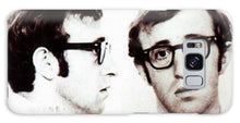 Woody Allen Mug Shot For Film Character Virgil 1969 Sepia - Phone Case