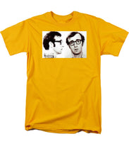 Woody Allen Mug Shot For Film Character Virgil 1969 Sepia - Men's T-Shirt  (Regular Fit)
