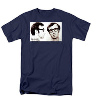 Woody Allen Mug Shot For Film Character Virgil 1969 Sepia - Men's T-Shirt  (Regular Fit)