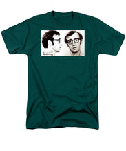 Woody Allen Mug Shot For Film Character Virgil 1969 Sepia - Men's T-Shirt  (Regular Fit)