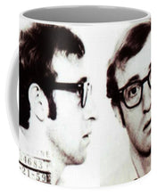 Woody Allen Mug Shot For Film Character Virgil 1969 Sepia - Mug