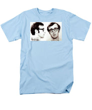 Woody Allen Mug Shot For Film Character Virgil 1969 Sepia - Men's T-Shirt  (Regular Fit)