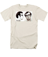 Woody Allen Mug Shot For Film Character Virgil 1969 Sepia - Men's T-Shirt  (Regular Fit)
