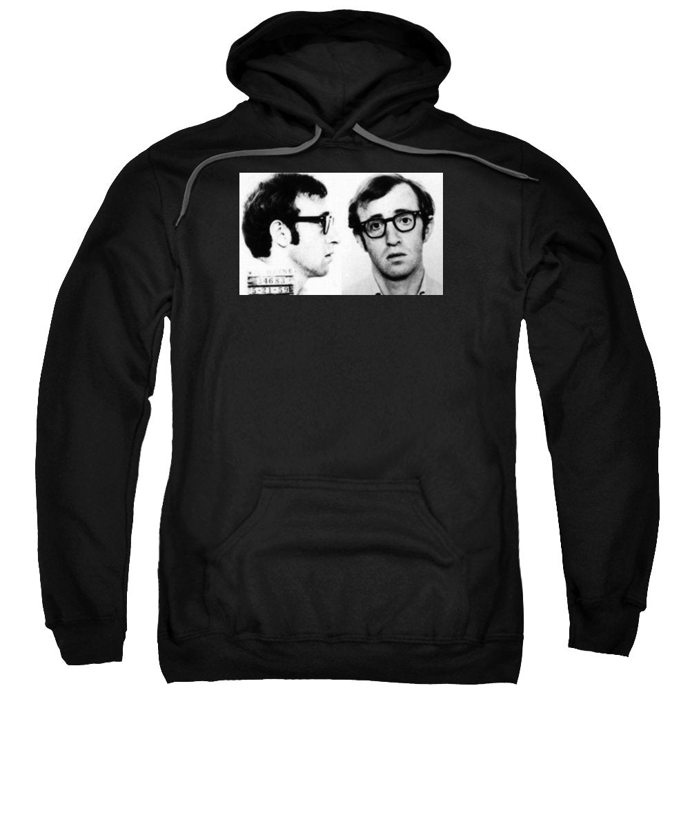 Woody Allen Mug Shot For Film Character Virgil 1969 - Sweatshirt