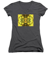 Yellow Train - Women's V-Neck (Athletic Fit)