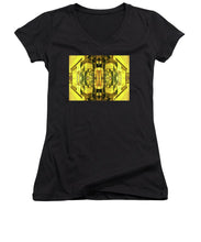 Yellow Train - Women's V-Neck (Athletic Fit)