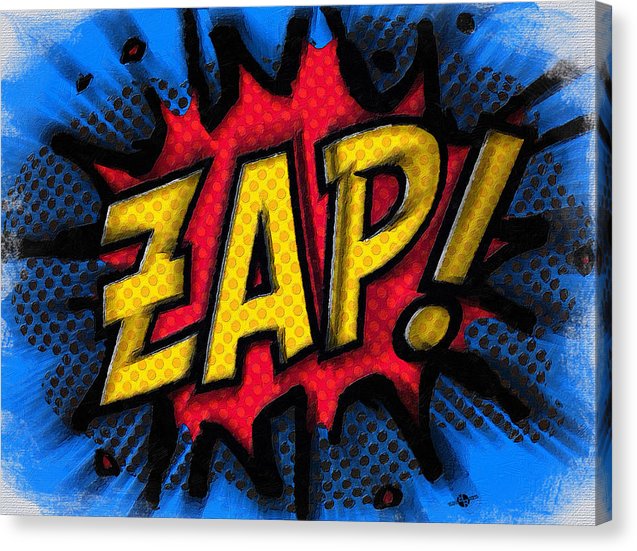 Zap - Canvas Print