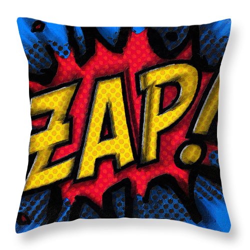 Zap - Throw Pillow