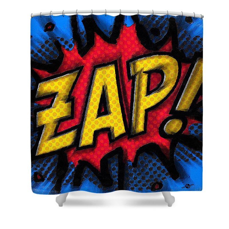 Zap - Shower Curtain