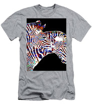 Zebras - Men's T-Shirt (Athletic Fit)
